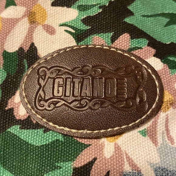 Vintage gitanoe floral purse - Picture 2 of 4